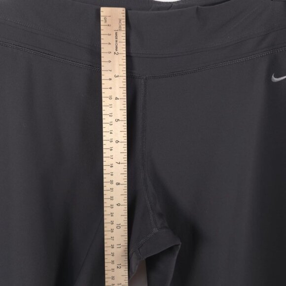 NIKE DRI-FIT Women’s Leggings Pants Wide Leg Flare Gray Training Yoga Luxe LARGE - Picture 5 of 11